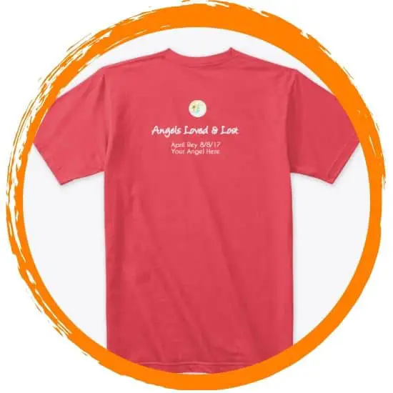 tshirt in honor of angels lost (1)