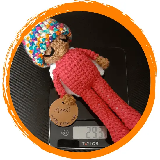 Crochet Weighted Doll – A Remembrance Item